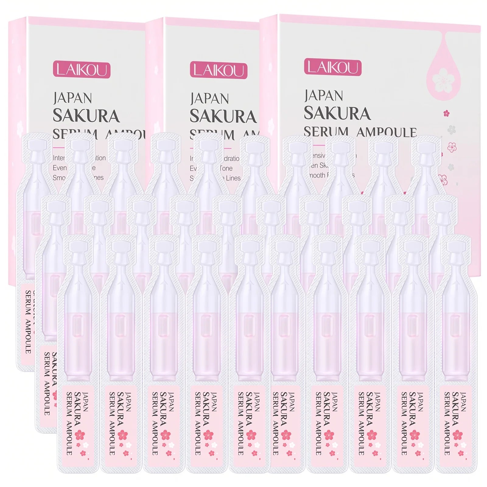 LAIKOU Japan Sakura Serum Ampoule 2ml*30