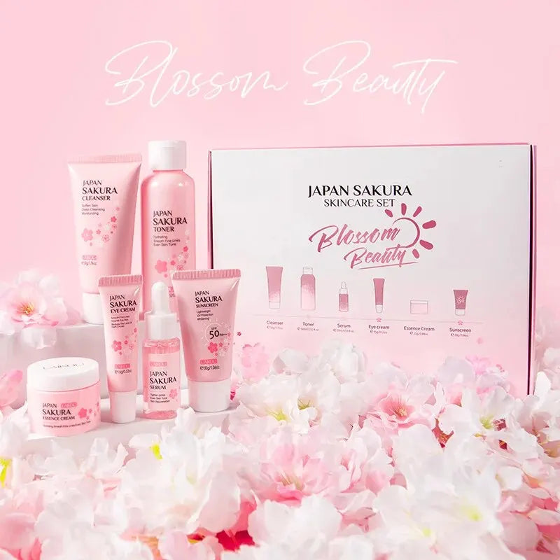 Coffret Sakura Blossom Beauty - Set Complet 6 Soins Japonais