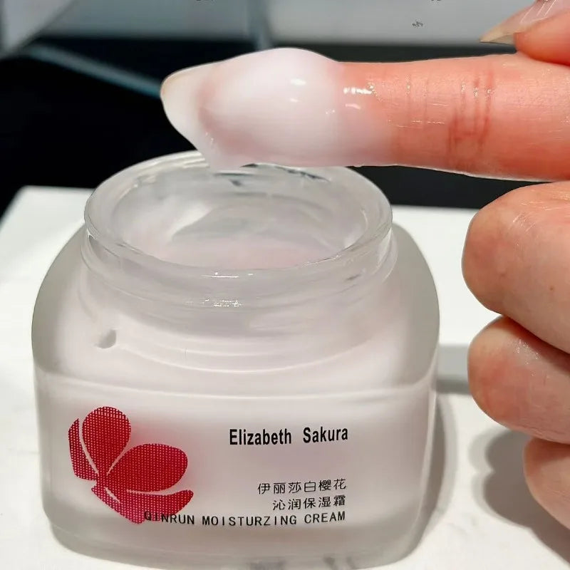 Elizabeth Sakura - Crème Hydratante Premium Visage