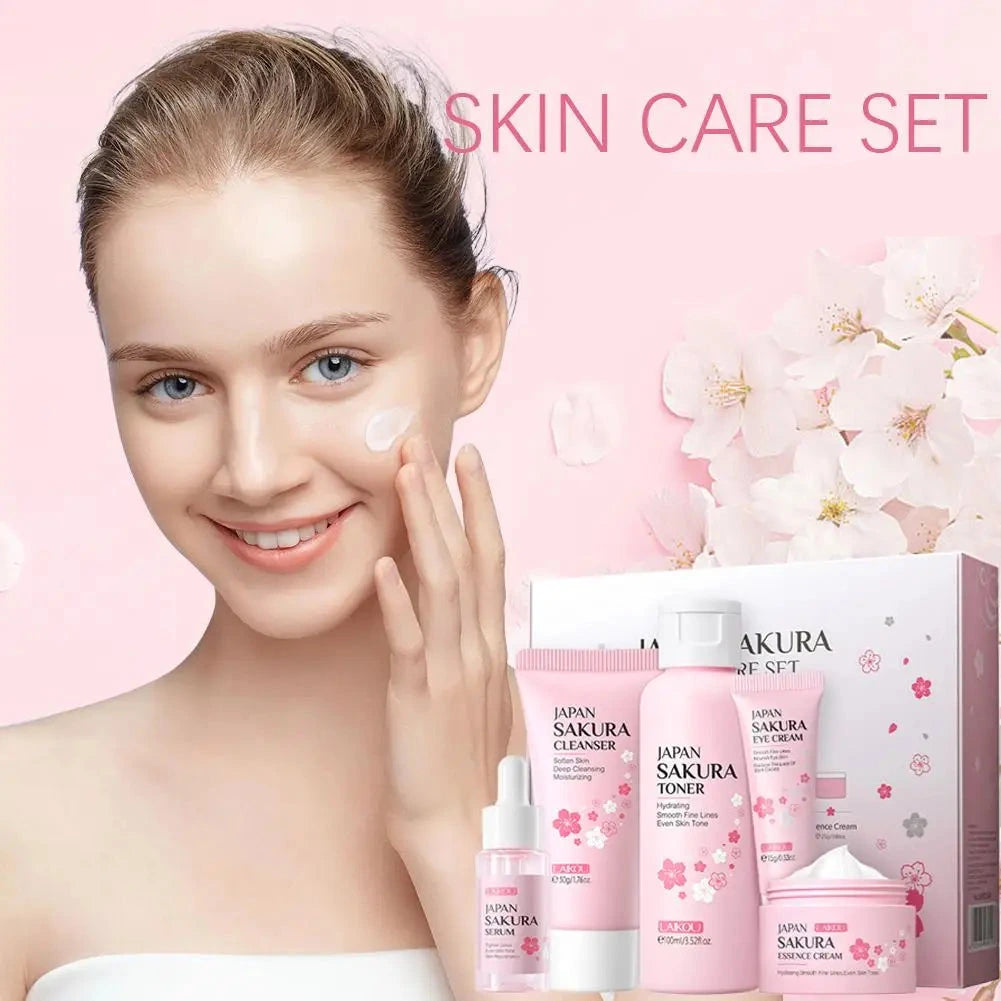 Set Sakura Skin Care Sets 3/5 pcs