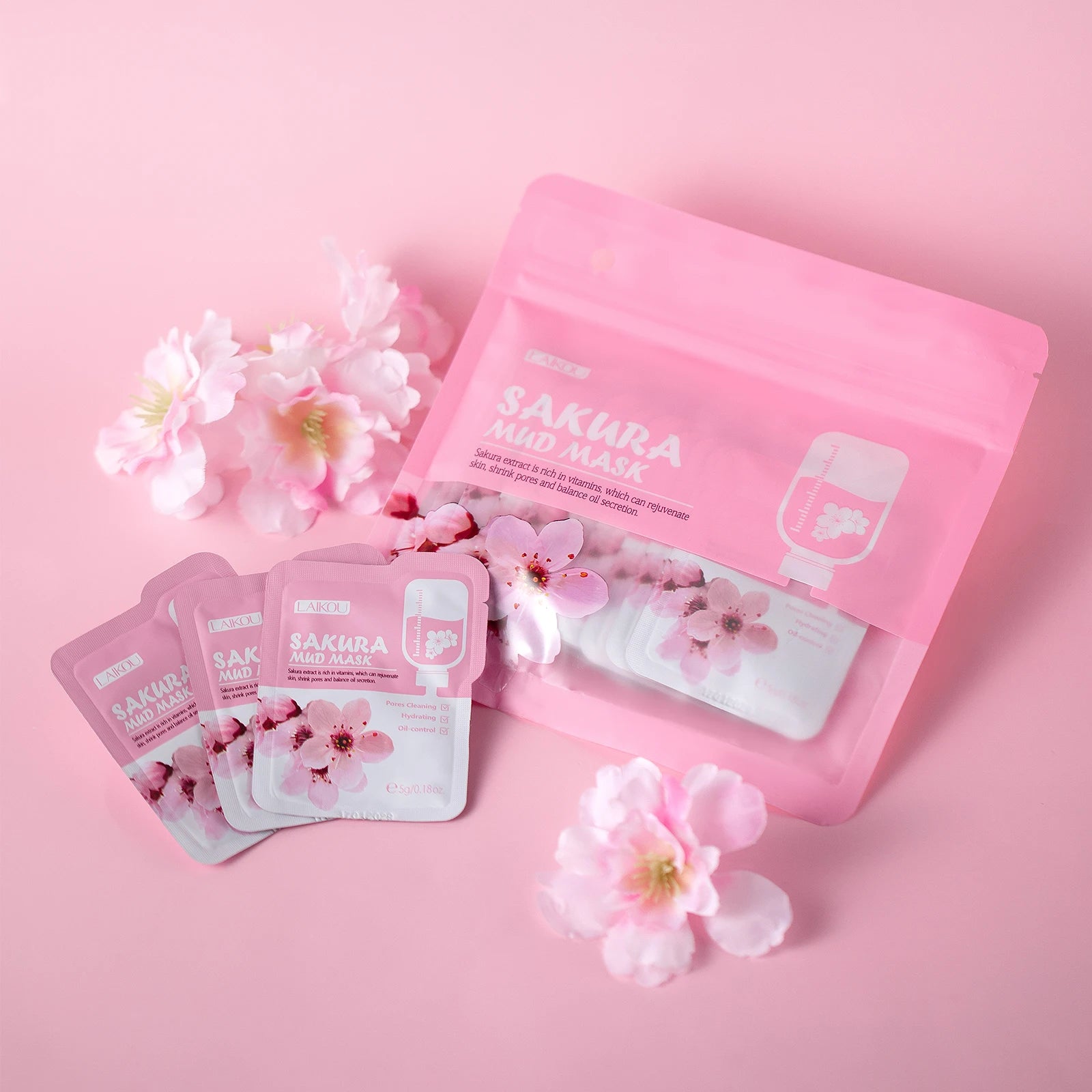 Coffret Cadeau Sakura Premium - 8 Produits Soins Japonais Anti-Âge