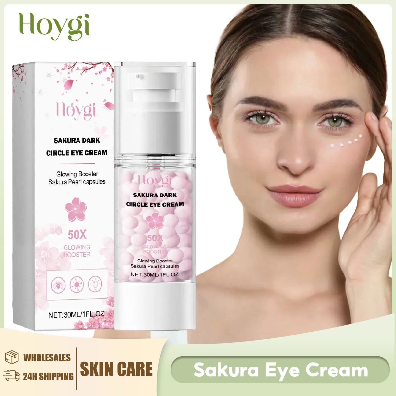Sakura contour des yeux anti-cerne soulage poche estompe